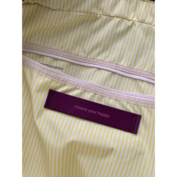 Happy Hatha Hour Navy/Maroon/Hot Pink Yoga Bag - Picture 5 of 8